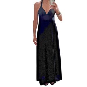 Theyskens Theory Black Satin Corset Strappy Women Goth Maxi Dress Size 4 Couture